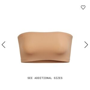 Skims Fits Everybody Bandeau in Ochre Size S NWT